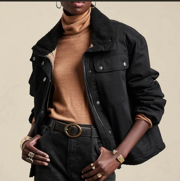 Banana Republic Factory Jackets & Blazers - Banana republic factory draw cord utility jacket  New without tag